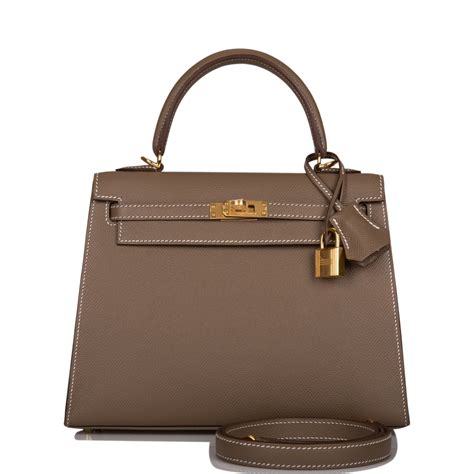 hermes kelly 25 sellier etoupe|Hermes kelly 25 inch.